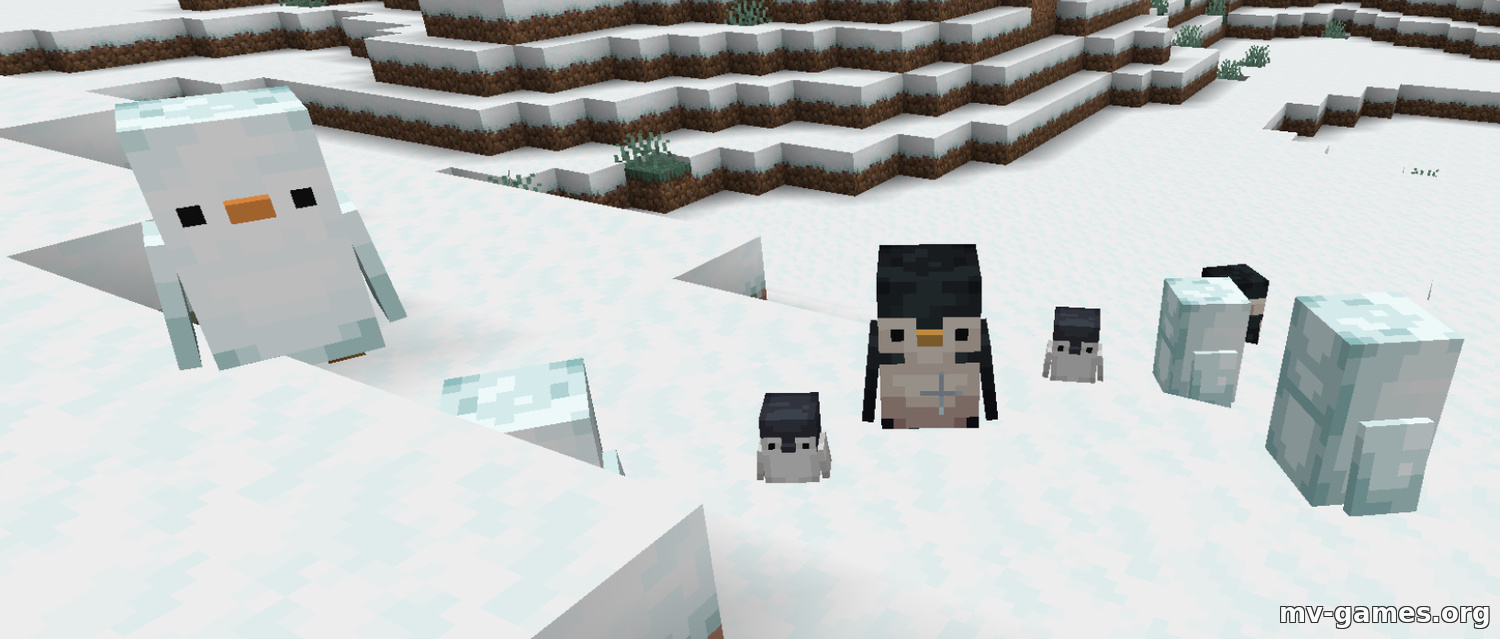Мод Creatures of the Snow для Minecraft 1.18.1
