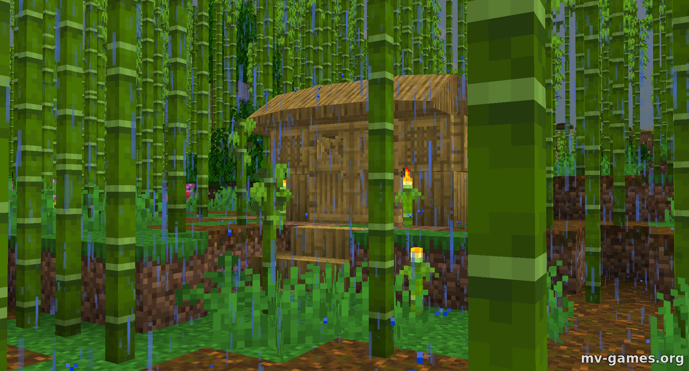 Мод Thatched Villages для Minecraft 1.18.2