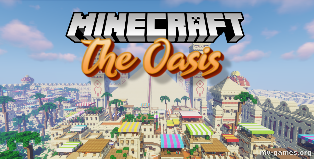 Скачать Карта The Oasis для Minecraft 1.18.2 Бесплатно