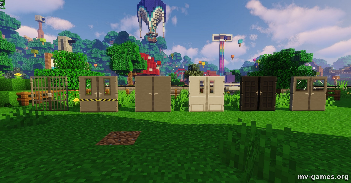 Мод Macaw’s Doors для Minecraft 1.18.2