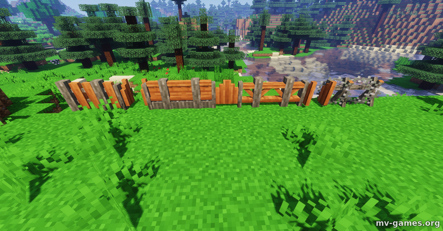 Мод Macaw’s Fences and Walls для Minecraft 1.18.2