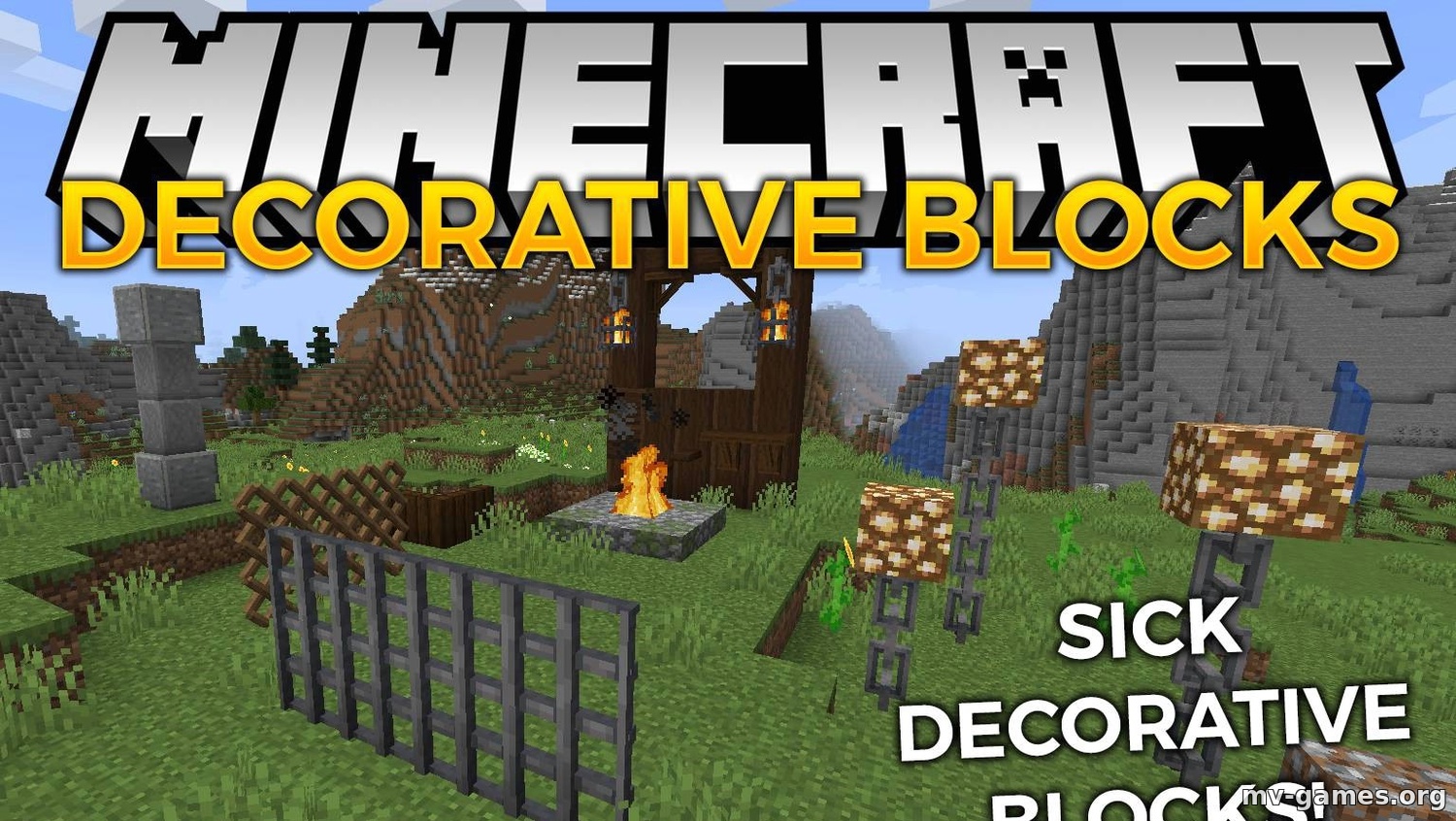 Мод Decorative Blocks для Minecraft 1.18.2