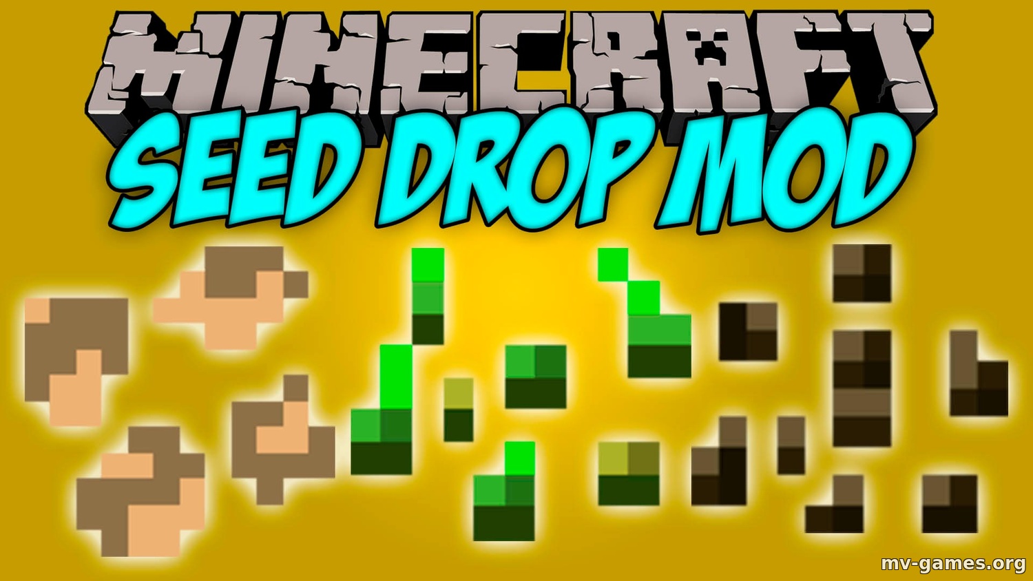 Мод Seed Drop для Minecraft 1.18.2