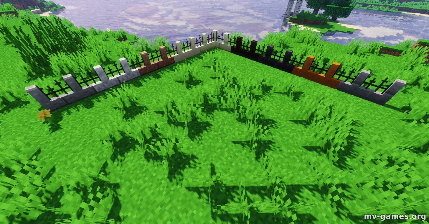Мод Macaw’s Fences and Walls для Minecraft 1.18.2