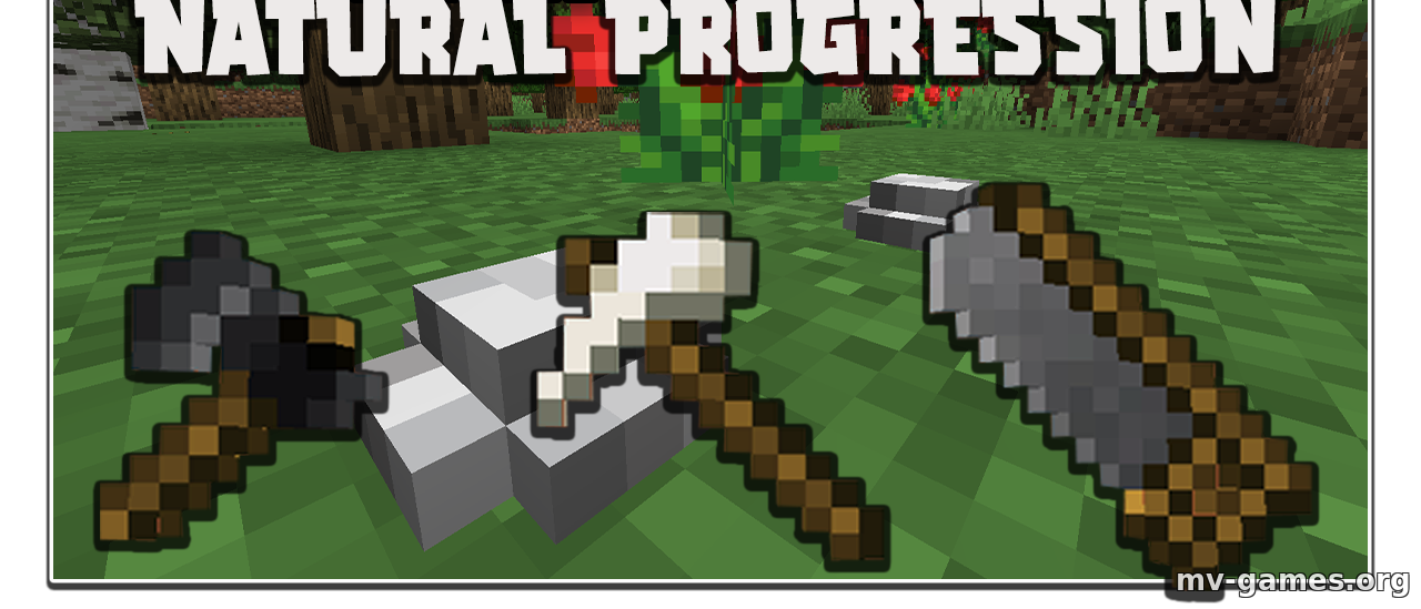 Мод Natural Progression для Minecraft 1.18.1