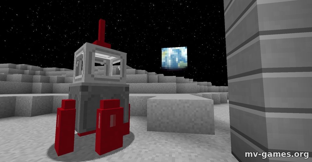 Мод Moon and Space для Minecraft 1.18.2