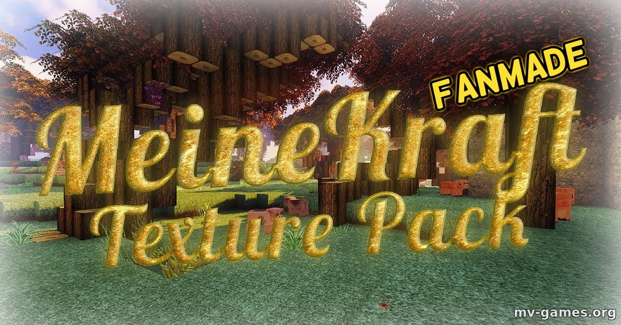 Скачать Текстуры MeineKraft Fanmade для Minecraft 1.18.2 Бесплатно