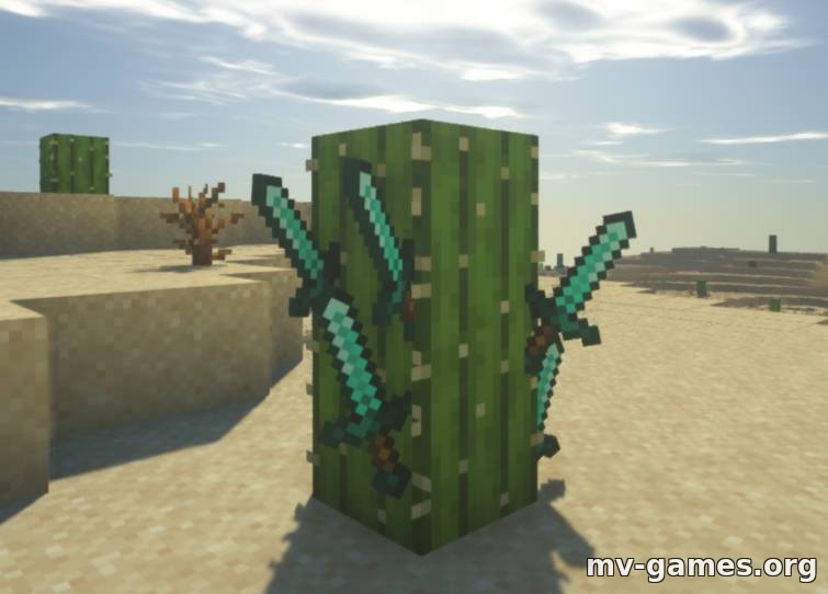 Мод Weapon Throw для Minecraft 1.18.1