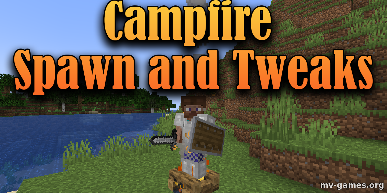 Мод Campfire Spawn and Tweaks для Minecraft 1.18.2