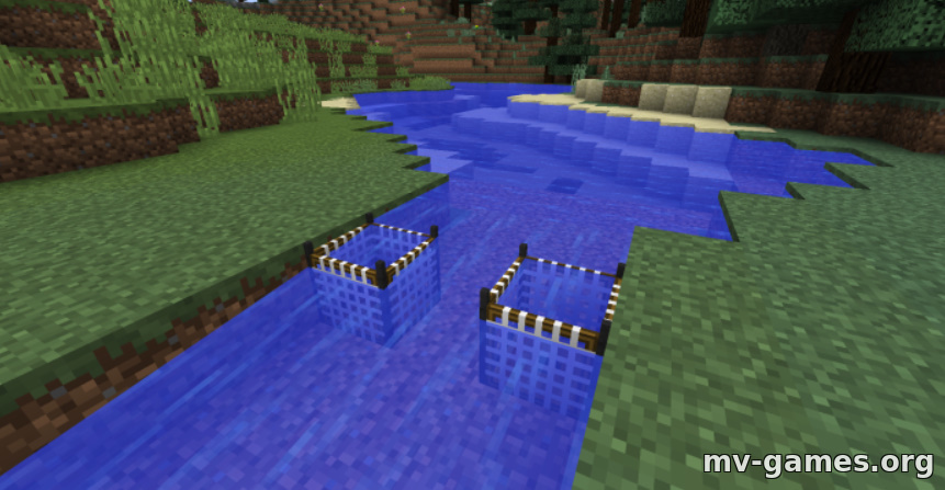 Мод Water Strainer для Minecraft 1.19