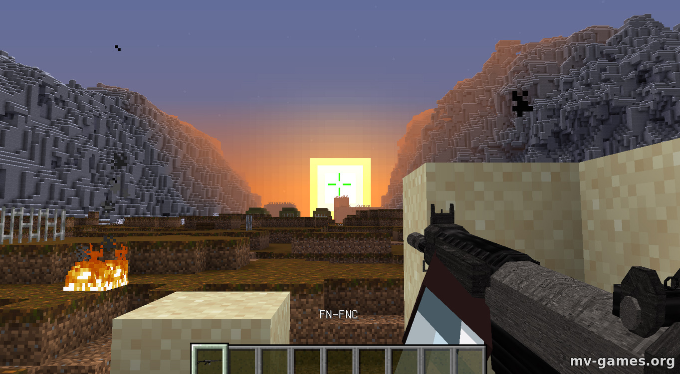 Мод A.V.A – Alliance of Valiant Arms Guns для Minecraft 1.19.2