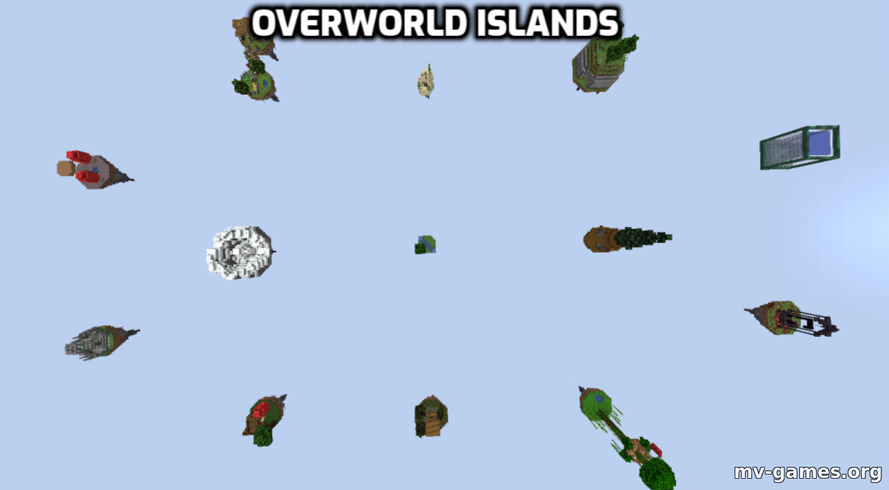 Карта Sky Realms для Minecraft 1.19