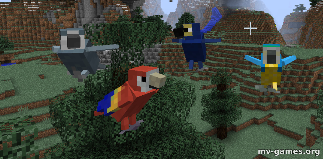Мод Exotic Birds для Minecraft 1.19
