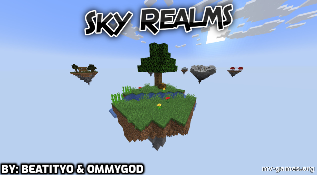 Скачать Карта Sky Realms для Minecraft 1.19 Бесплатно