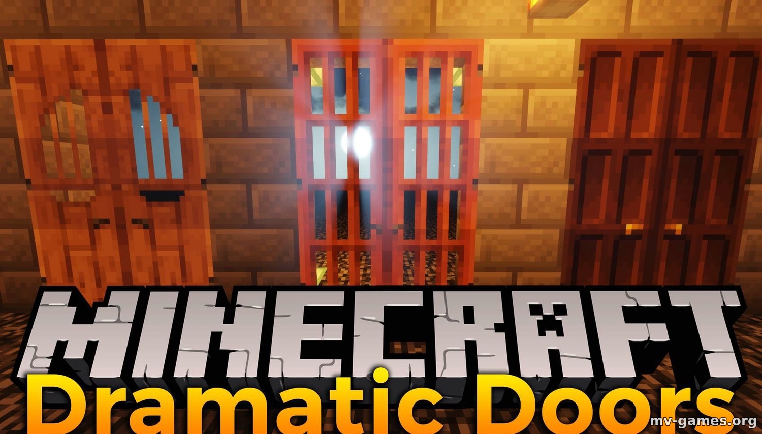 Скачать Мод Dramatic Doors для Minecraft 1.18.2 Бесплатно