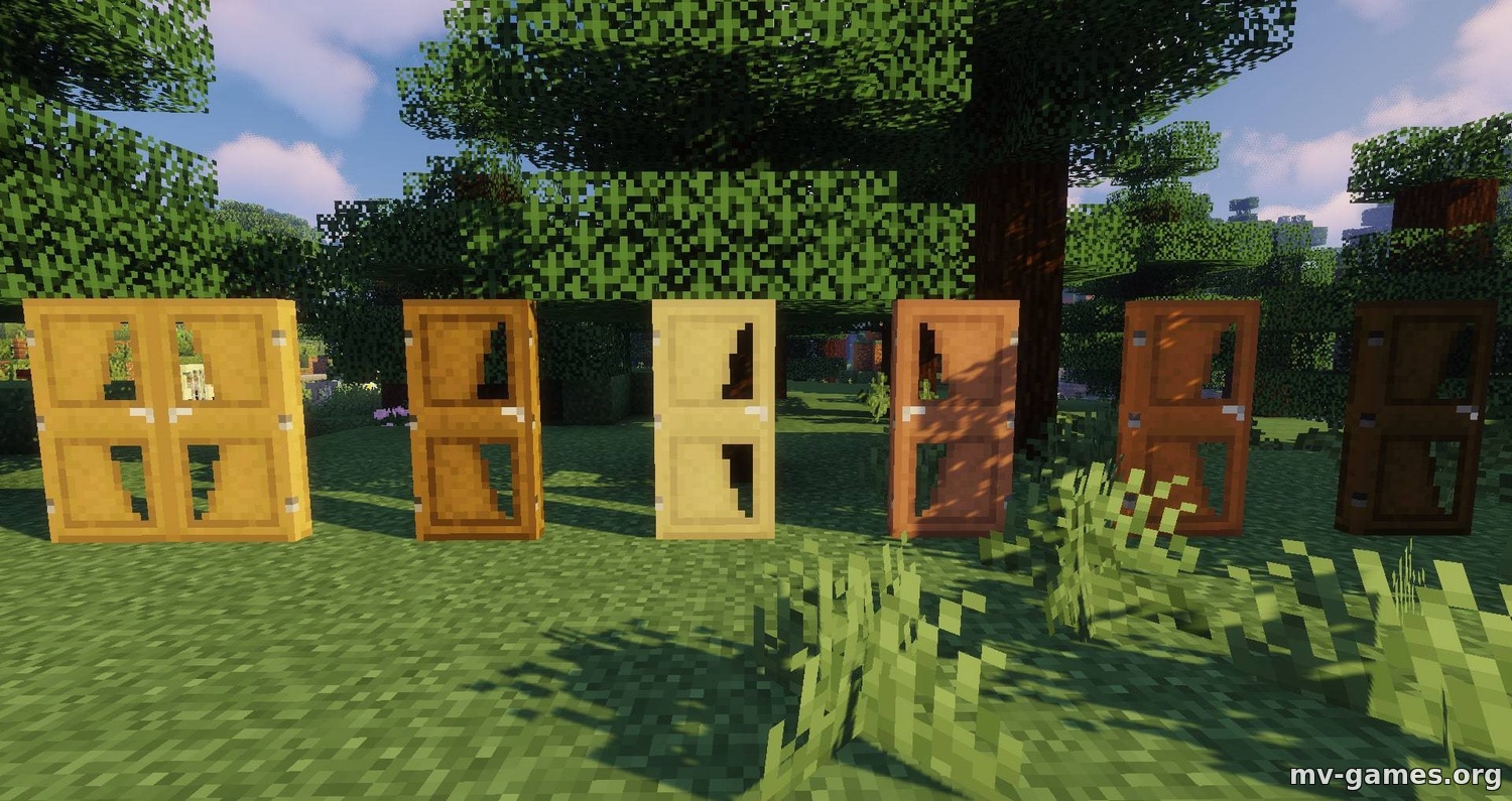 Мод Macaw’s Doors для Minecraft 1.19