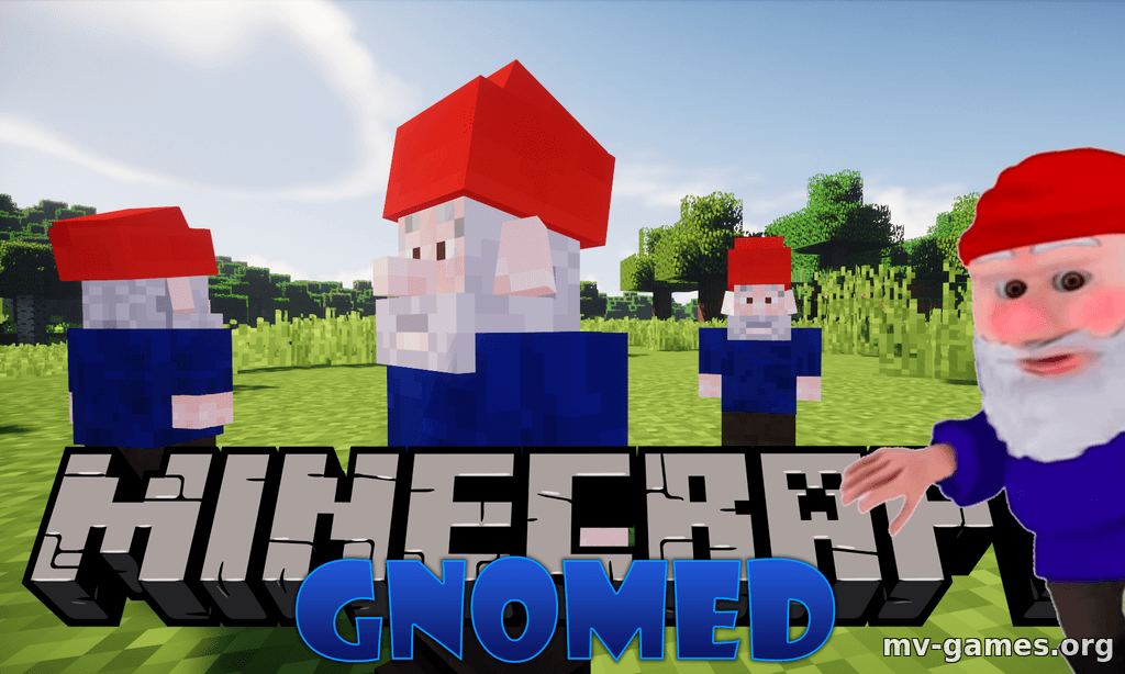 Мод Gnomed для Minecraft 1.19