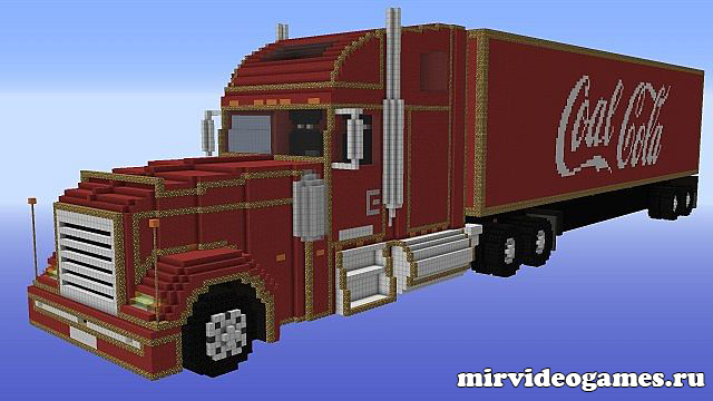 Скачать Карта Coal Cola Рождественский грузовик - Minecraft Бесплатно