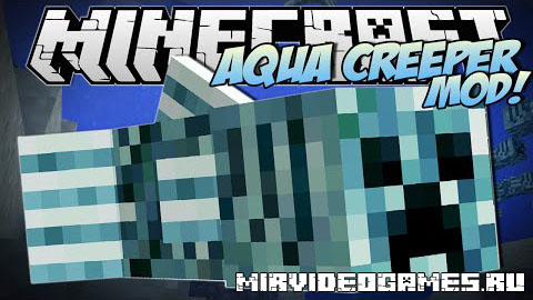 Скачать Мод Aqua Creepers [Minecraft 1.7.10] Бесплатно