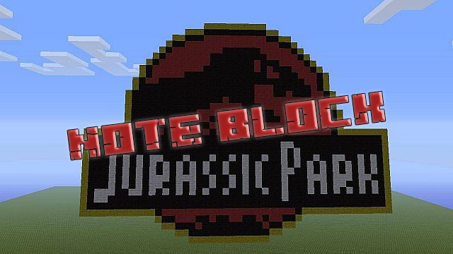 Скачать [Карта] [Note block] Парк юрского периода для Minecraft Бесплатно