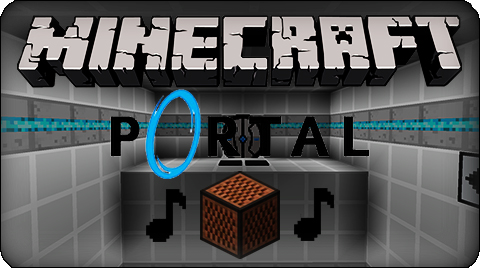 Скачать [Note block #33] ♫ Portal  ♫ для Minecraft Бесплатно