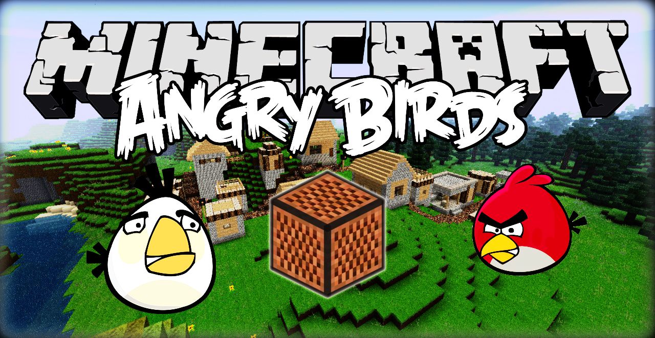 Скачать [Note block] ♫ Angry Birds ♫ для Minecraft Бесплатно