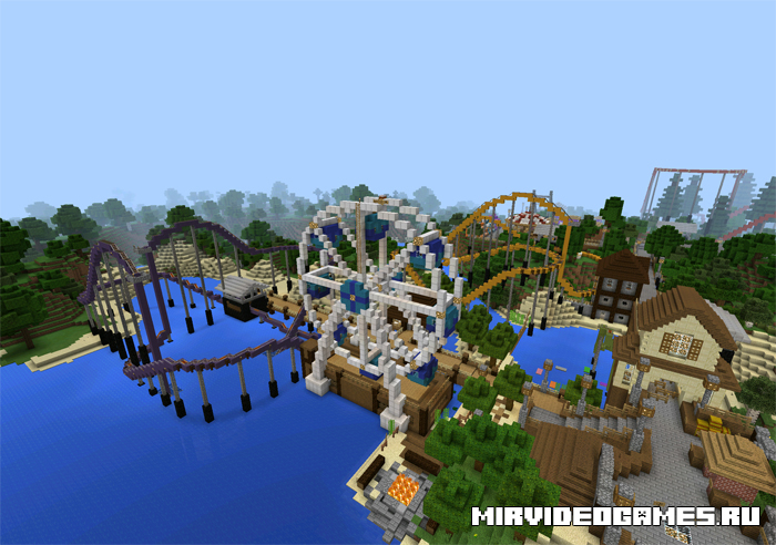 Скачать [Карта] Torque Amusement Park для Minecraft: PE Бесплатно
