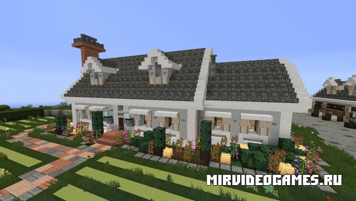 Скачать [Карта] Cape Cod Beach House для Minecraft Бесплатно