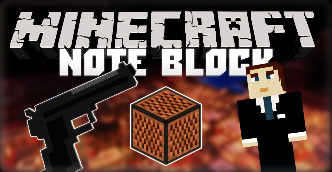 Скачать [Note block] ♫ Джеймс Бонд ♫ для Minecraft Бесплатно