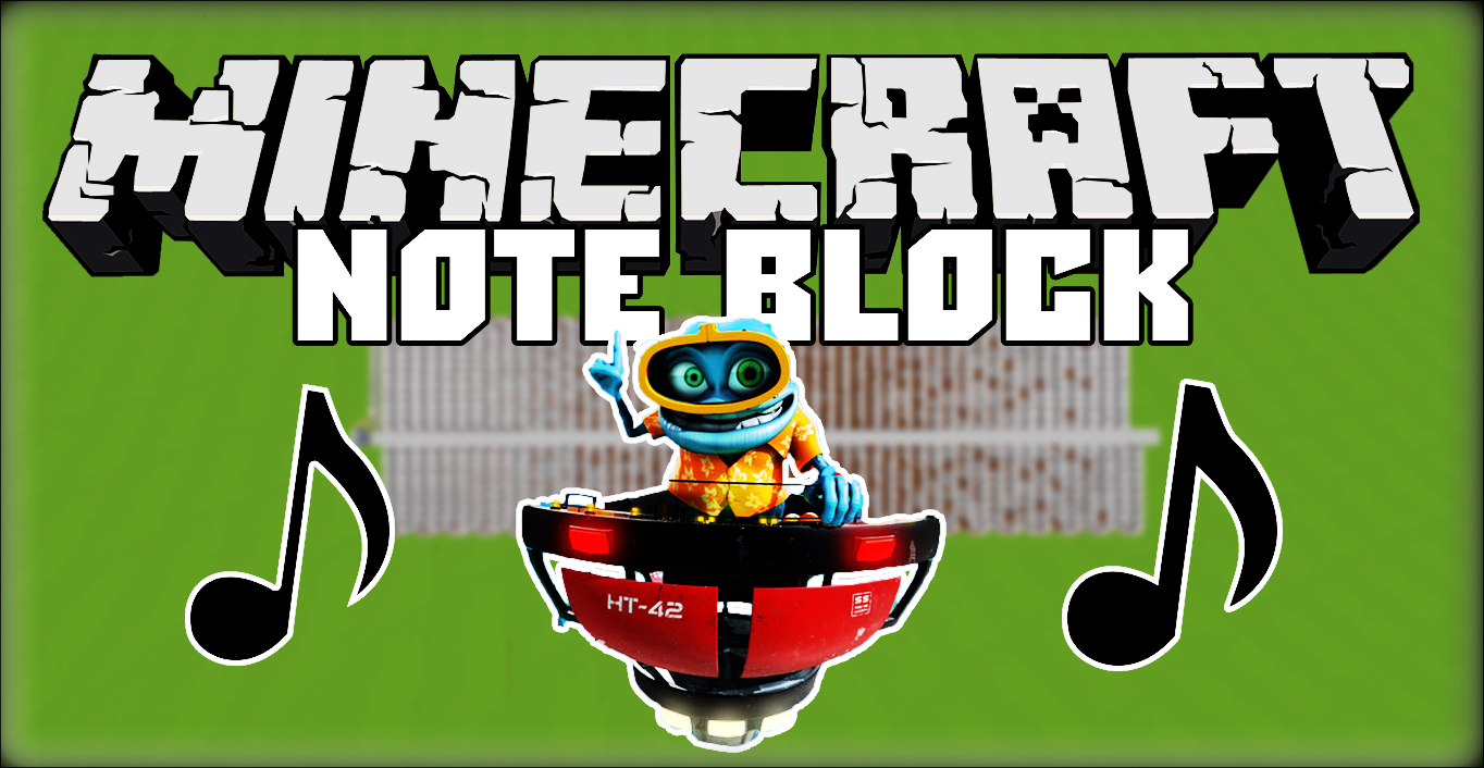 Скачать [Note block] ♫ Crazy Frog - Popcorn ♫ для Minecraft Бесплатно