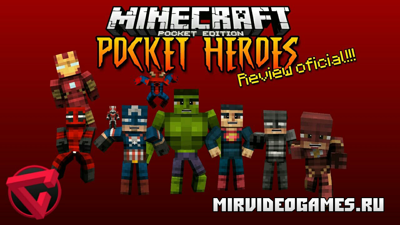 Скачать Мод Pocket Heroes для Minecraft PE 0.13.1 Бесплатно