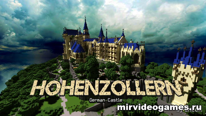 Скачать Карта Hohenzollern: German Castle для Minecraft Бесплатно