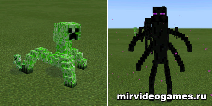 Скачать Мод Mutant Creatures [Minecraft PE 0.14.0] Бесплатно