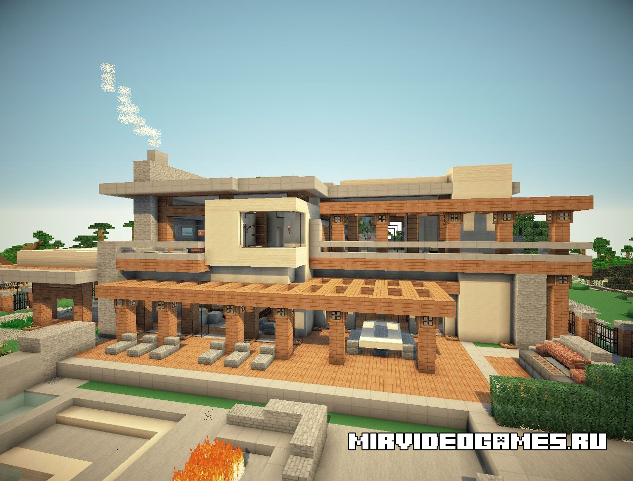 Скачать Карта Mansion для Minecraft Бесплатно