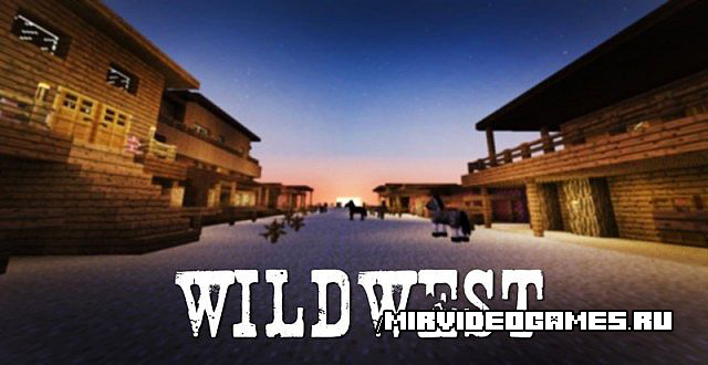Скачать Карта WILD WEST - Surviva для Miencraft Бесплатно