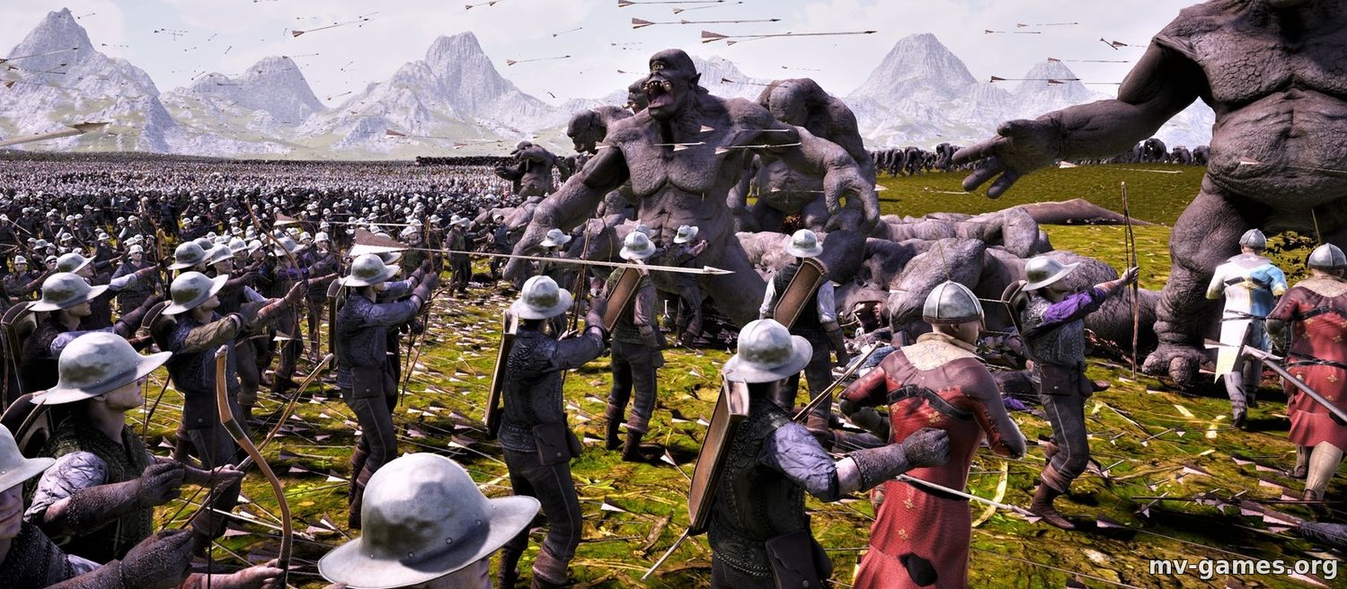 Миллионы солдат, динозавров и гусей в реальном времени показали в трейлере второй части Ultimate Epic Battle Simulator