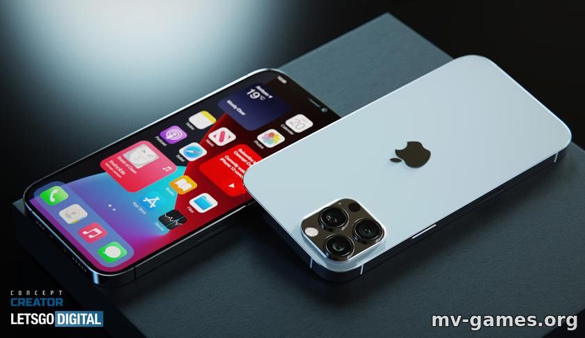 iPhone 12s Pro показали на рендерах с уменьшенной «челкой» и подэкранным Touch ID