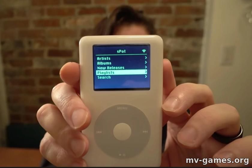 16-летний iPod переделали, чтобы запустить на нем Spotify