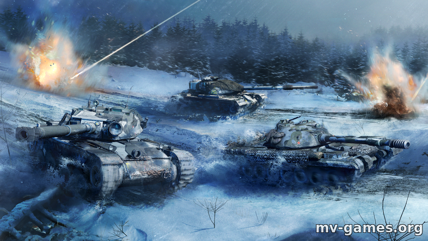 В консольной World of Tanks стартовал сезон «Ледяная сталь» с сотней наград