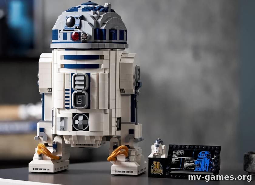 В честь 50-летия Lucasfilm: LEGO представила новый набор дроида R2-D2 из «Звёздных войн»
