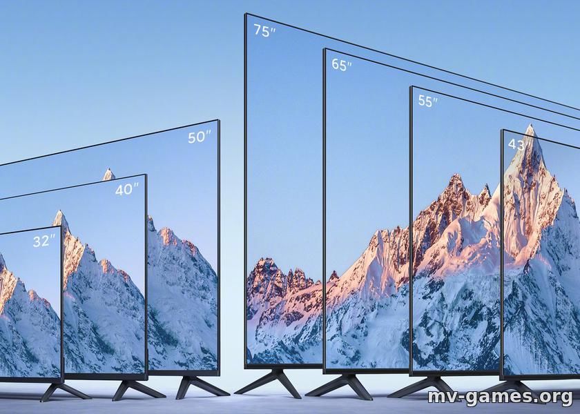 Xiaomi анонсировала серию смарт-телевизоров Mi TV EA 2022: семь размеров, металлические корпуса и ценник от $153 до $766