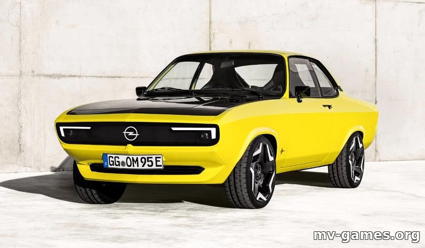 Opel превратила купе Manta A из 70-х годов в электромобиль