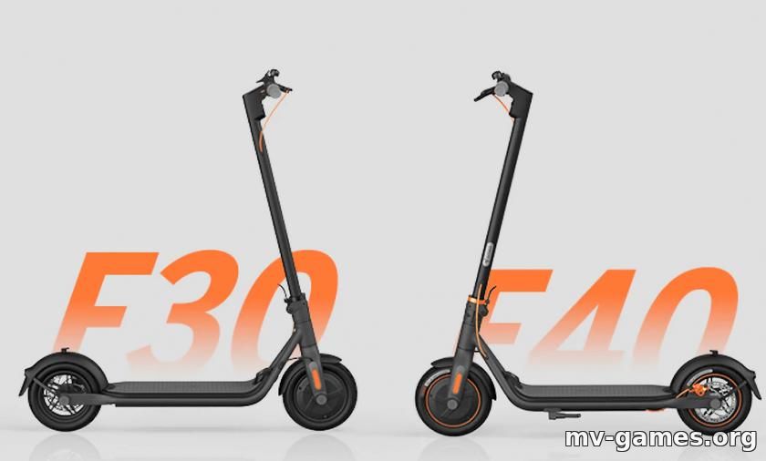 Ninebot KickScooter F30 и KickScooter F40 на Indiegogo: серия электросамокатов с запасом хода до 40 км, круиз-контролем и ценником от $529
