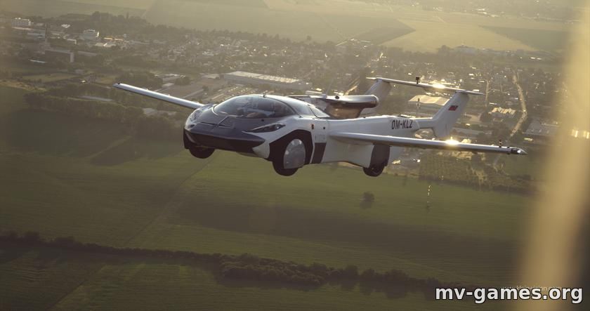 Добро пожаловать в будущее: летающий автомобиль-трансформер AirCar совершил первый в истории перелет между городами