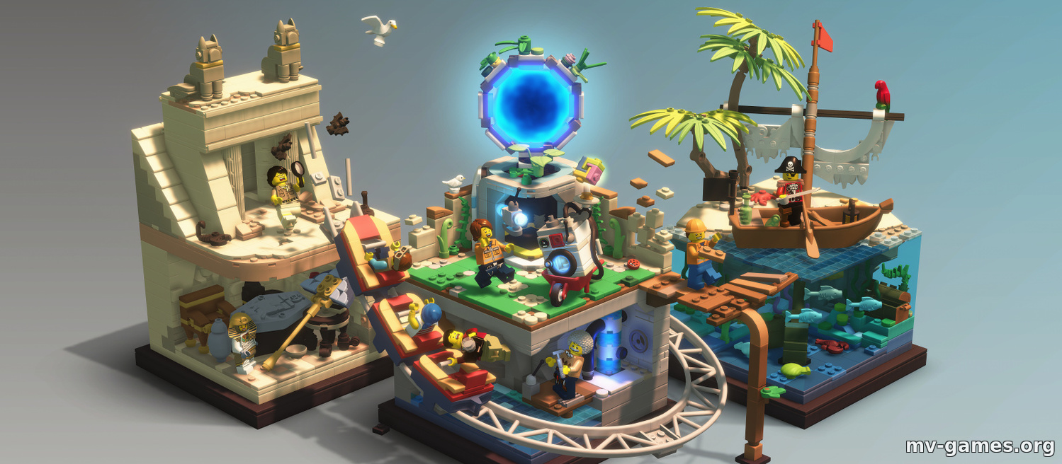Трейлер и скриншоты LEGO Bricktales, новой головоломки про строительство парка развлечений