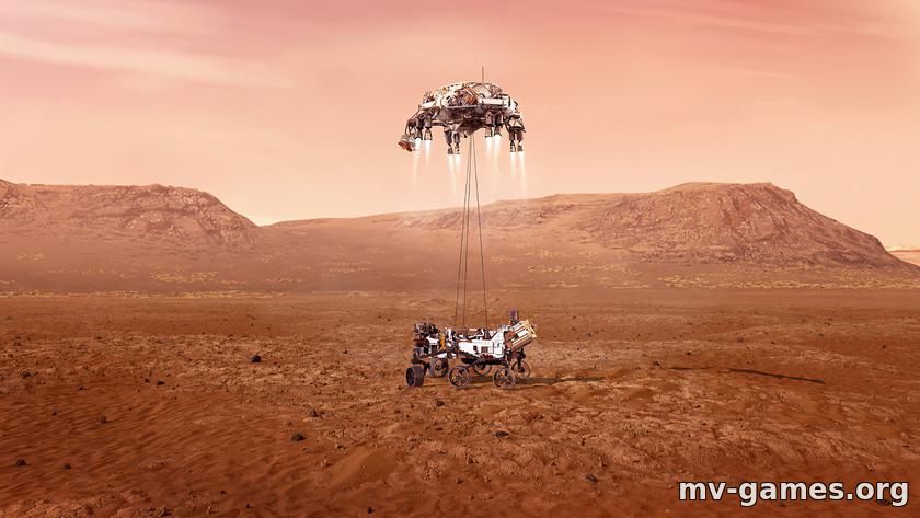 Шутки в сторону: марсоход NASA Perseverance приземлился на поверхность Марса и уже сделал первые фотографии планеты