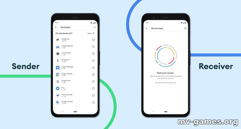 Google расширяет возможности Nearby Share: с помощью сервиса теперь можно делиться приложениями