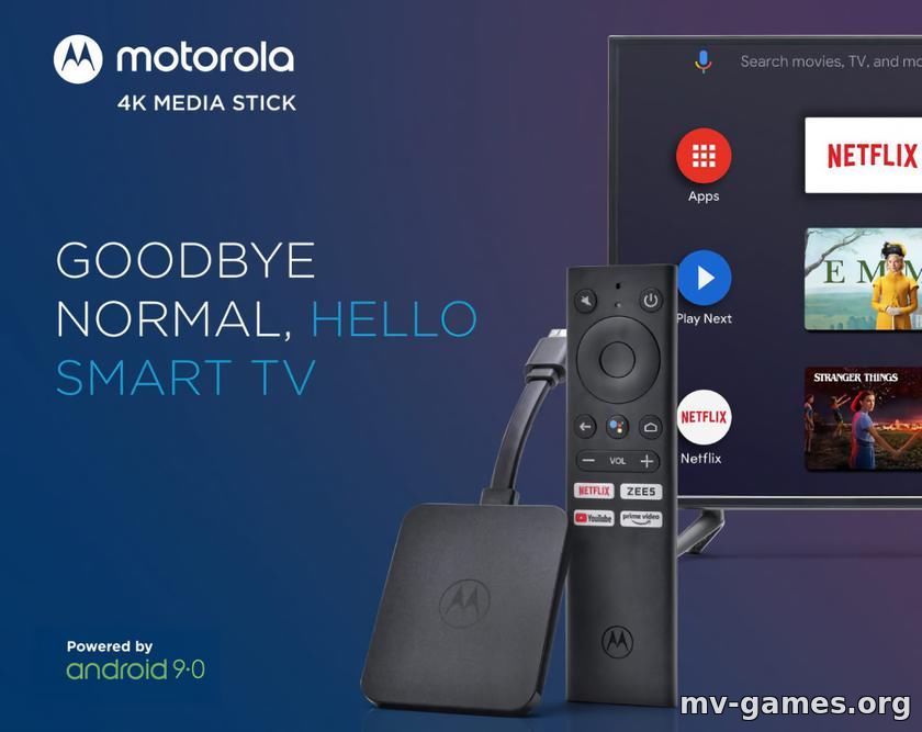 Motorola 4K Android TV Stick: конкурент Xiaomi Mi TV Stick за $54